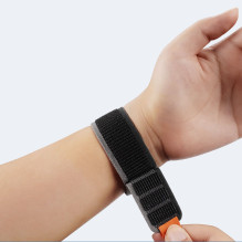 DUX DUCIS strap YJ nylon for Apple Watch 42 / 44 / 45 / 49 mm black gray DUX DUCIS strap YJ nylon for Apple Watch 42 / 44 / 45 / 49 mm black gray