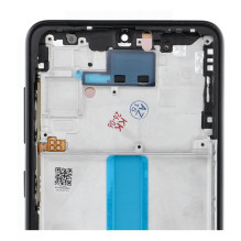 REWA LCD ekranas, skirtas SAMSUNG A33 5G OLED, juodas su frame REWA LCD ekranas, skirtas SAMSUNG A33 5G OLED, juodas su frame