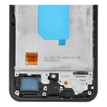 REWA lcd display for SAMSUNG A34 5G OLED black with frame