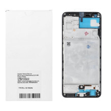 REWA LCD ekranas, skirtas SAMSUNG A32 4G OLED, juodas su frame REWA LCD ekranas, skirtas SAMSUNG A32 4G OLED, juodas su frame