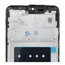 REWA LCD ekranas, skirtas SAMSUNG A16 4G OLED, juodas su frame REWA LCD ekranas, skirtas SAMSUNG A16 4G OLED, juodas su frame
