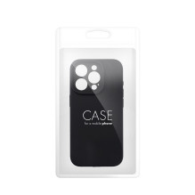 iPhone 14 PRO silikoninis 2 mm dėklas (apsauga nuo kameros), juodas iPhone 14 PRO silikoninis 2 mm dėklas (apsauga nuo kameros), juodas