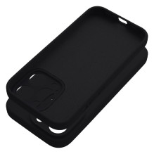 Case for iPhone 14 PRO Silicone 2mm (camera protection) black
