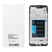 REWA LCD ekranas, skirtas SAMSUNG A16 4G OLED, juodas su frame REWA LCD ekranas, skirtas SAMSUNG A16 4G OLED, juodas su frame