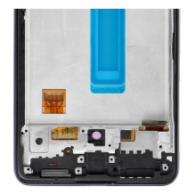 REWA LCD ekranas, skirtas SAMSUNG A53 5G OLED, juodas su frame REWA LCD ekranas, skirtas SAMSUNG A53 5G OLED, juodas su frame