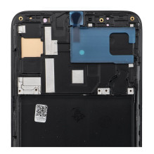 REWA LCD ekranas, skirtas SAMSUNG A70 OLED, juodas su frame REWA LCD ekranas, skirtas SAMSUNG A70 OLED, juodas su frame