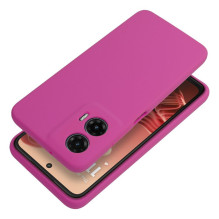 Motorola G35 5G silikoninis 2 mm dėklas (apsauginis fotoaparatas), rožinis Motorola G35 5G silikoninis 2 mm dėklas (apsauginis fotoaparatas), rožinis