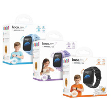Smartwatch for kids 1,69" 4G GPS with call function Hoco Y108 black Smartwatch for kids 1,69" 4G GPS with call function Hoco Y108 black
