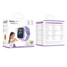 Smartwatch for kids 1,69" 4G GPS with call function Hoco Y108 purple Smartwatch for kids 1,69" 4G GPS with call function Hoco Y108 purple