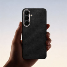 „Samsung A27“ KEVLAR dėklas, suderinamas su „MagSafe“ ir juodas „Samsung A27“ KEVLAR dėklas, suderinamas su „MagSafe“ ir juodas