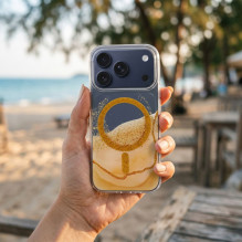 Case for iPhone 13 / 14 Golden compatible with MagSafe gold Case for iPhone 13 / 14 Golden compatible with MagSafe gold