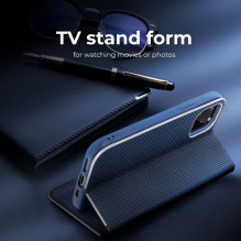 Flip case for Samsung A52 5G / A52 LTE ( 4G ) / A52s 5G Luna Book Carbon blue Flip case for Samsung A52 5G / A52 LTE ( 4G ) / A52s 5G Luna Book Carbon blue
