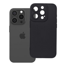 iPhone 15 PRO matinis 2.0 dėklas, juodas