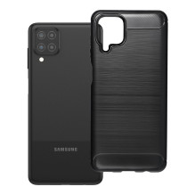 Dėklas, skirtas SAMSUNG A12 CARBON 2.0, juodas Dėklas, skirtas SAMSUNG A12 CARBON 2.0, juodas