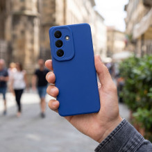 Dėklas, skirtas Samsung A17 / A18 Matt 2.0 blue Dėklas, skirtas Samsung A17 / A18 Matt 2.0 blue