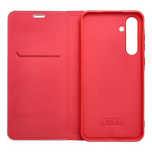Flip case for Samsung S26 Luna Book Carbon red
