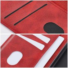 Atverčiamas dėklas, skirtas „Xiaomi 17 Cubic Book“, raudonas Atverčiamas dėklas, skirtas „Xiaomi 17 Cubic Book“, raudonas