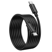 Cable USB C to USB C Hoco 3A 60W 2 m X88 black Cable USB C to USB C Hoco 3A 60W 2 m X88 black