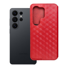 Flip case for Oppo Reno 15 Pro 5G Cubic Book red Flip case for Oppo Reno 15 Pro 5G Cubic Book red