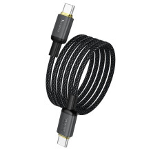 USB C laidas į USB C Hoco 3A 60W 1 m X128 Benefit juodas USB C laidas į USB C Hoco 3A 60W 1 m X128 Benefit juodas