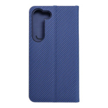 Flip case for Samsung S23 Luna Book Carbon blue