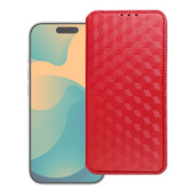 Atverčiamas dėklas, skirtas „Xiaomi 17 ULTRA Cubic Book“, raudonas Atverčiamas dėklas, skirtas „Xiaomi 17 ULTRA Cubic Book“, raudonas