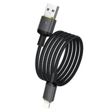 USB A tipo į „Lightning“ tipo laidas Hoco 2,4A, 1 m, X128, juodas