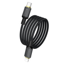 USB C - Lightning kabelis Hoco PD 30W 1 m X128 Benefit juodas