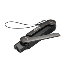 Adapteris su laikikliu USB C į USB C max 240W Hoco UA47A juodas