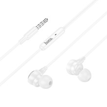 Laidinės ausinės Jack 3,5 mm Hoco M116 baltos Laidinės ausinės Jack 3,5 mm Hoco M116 baltos