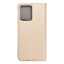 Atverčiamas dėklas, skirtas „Xiaomi Redmi NOTE 12 4G Smart Case Book“, auksinis Atverčiamas dėklas, skirtas „Xiaomi Redmi NOTE 12 4G Smart Case Book“, auksinis