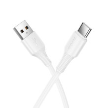 USB A į USB C laidas Hoco 3A 1 m X120 baltas USB A į USB C laidas Hoco 3A 1 m X120 baltas