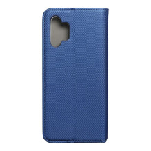 Atverčiamas dėklas, skirtas „Samsung A32 LTE Smart Case Book“, tamsiai mėlynas Atverčiamas dėklas, skirtas „Samsung A32 LTE Smart Case Book“, tamsiai mėlynas