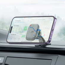 Magnetinis automobilio telefono laikiklis Hoco prietaisų skydeliui H30 juodas Magnetinis automobilio telefono laikiklis Hoco prietaisų skydeliui H30 juodas