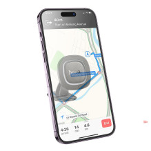 Magnetic car phone holder Hoco dashboard H73 black and gray Magnetic car phone holder Hoco dashboard H73 black and gray