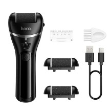 Elektrinis pėdų šveitiklis Hoco HP90, juodas Elektrinis pėdų šveitiklis Hoco HP90, juodas
