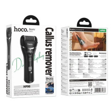 Electric foot file Hoco HP90 black Electric foot file Hoco HP90 black