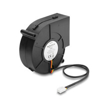Delock Radiallüfter / Lüftergebläse 12 V DC 97 x 94 x 33 mm su 3-Pin Lüfteranschluss, schwarz Delock Radiallüfter / Lüftergebläse 12 V DC 97 x 94 x 33 mm su 3-Pin Lüfteranschluss, schwarz