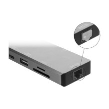 Delock Staubschutz für RJ45 Buchse 10 Stück Silikon skaidrus Delock Staubschutz für RJ45 Buchse 10 Stück Silikon skaidrus