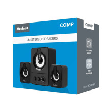Garsiakalbių sistema - Rebel Comp CS-50 2.1 Garsiakalbiai, 11W RMS, USB Garsiakalbių sistema - Rebel Comp CS-50 2.1 Garsiakalbiai, 11W RMS, USB