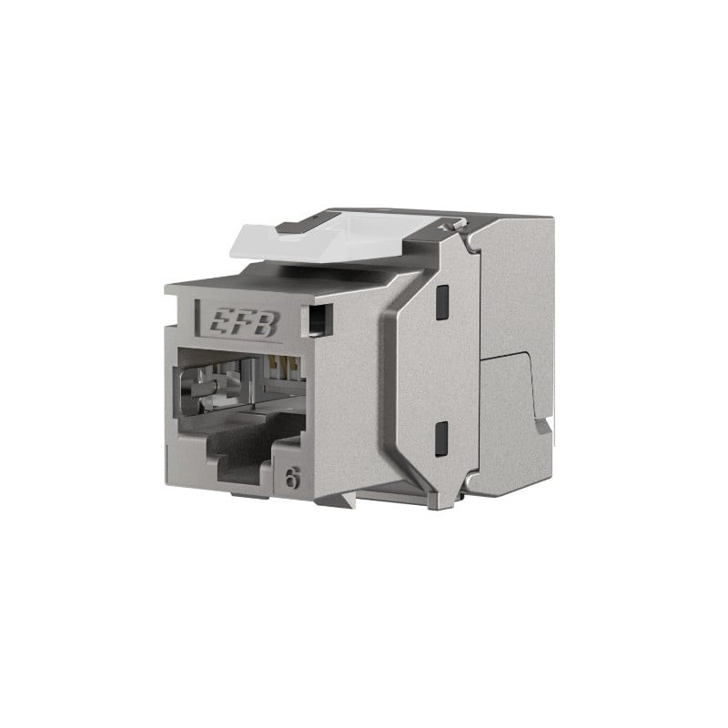 RJ45 Keystone lizdas EFB E-20072 (Cat.6, STP, 250 MHz)