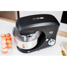 Stovyklių maišyklė - Teesa Easy Cook Single, 5,5L Dubuo, 1400W, Planetinė Rotacija, Juoda
