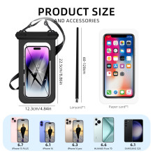 JUST MUST Waterproof Phone Pouch Black