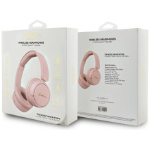 Guess Guess Metal Logo Script Over-Ear Headphones - Pink Guess Guess Metal Logo Script Over-Ear Headphones - Pink