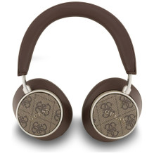 Guess Guess Bluetooth 4G Classic Logo Wireless On-Ear Headphones - Brown Guess Guess Bluetooth 4G Classic Logo Wireless On-Ear Headphones - Brown