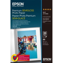 Spausdinimo Popierius - Epson C13S041332 Premium Semišviesus 265 Mikronų