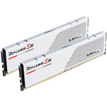 96 GB G.Skill DIMM DDR5-6000 (2x 48 GB) Dual-Kit (wei. F5-6000J3036F48GX2-RS5W. Ripjaws S5. INTEL XMP) 96 GB G.Skill DIMM DDR5-6000 (2x 48 GB) Dual-Kit (wei. F5-6000J3036F48GX2-RS5W. Ripjaws S5. INTEL XMP)