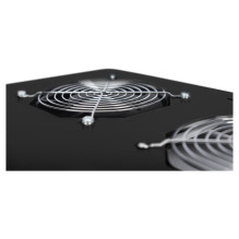 DIGITUS roof ventilator unit Unique / Dynamic 4 fans black. DIGITUS roof ventilator unit Unique / Dynamic 4 fans black.