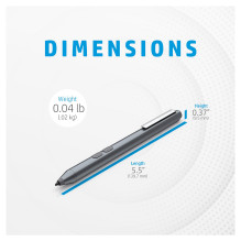 HP MPP 1.51 Pen (3V2X4AA) Stylus srebrny HP MPP 1.51 Pen (3V2X4AA) Stylus srebrny