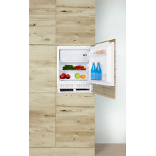 AMICA UM130.3i(E) 111-litre built-in under-counter fridge, White AMICA UM130.3i(E) 111-litre built-in under-counter fridge, White